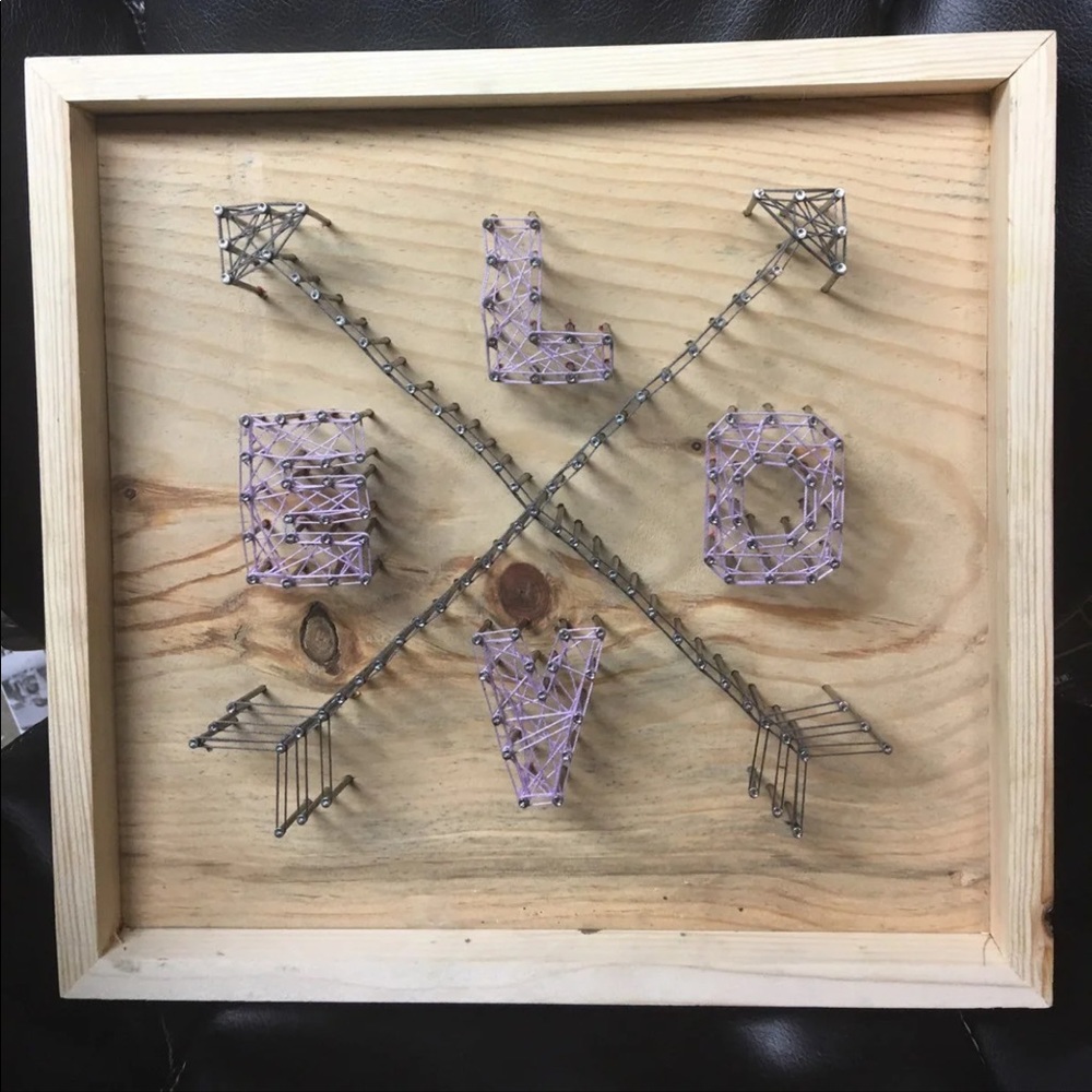 Handmade Love String Art